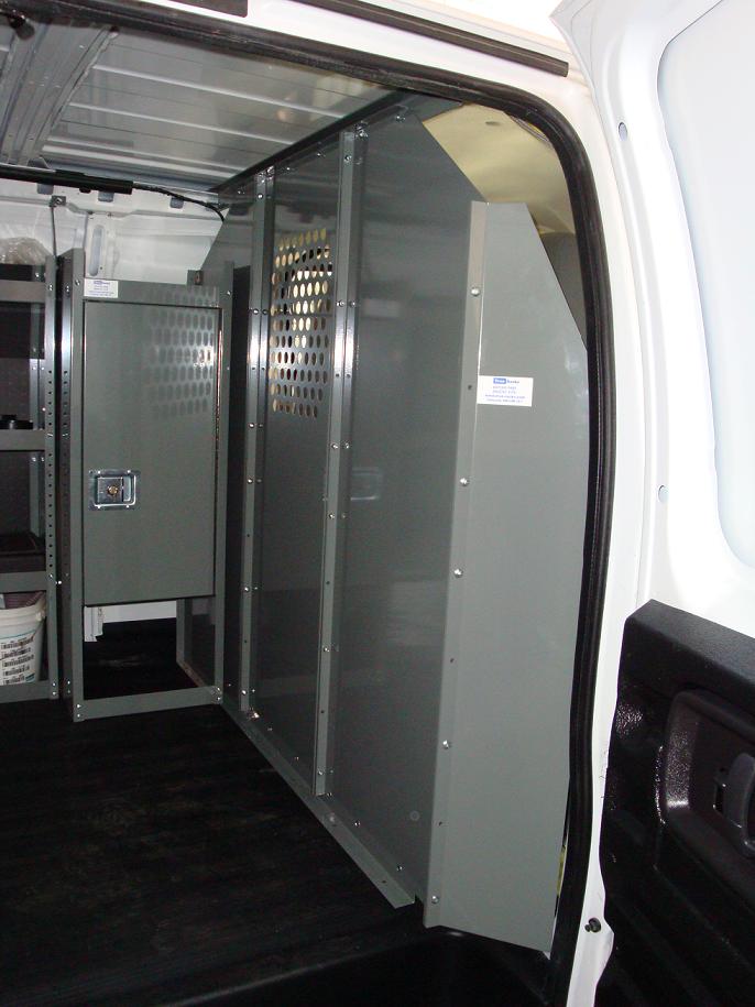 Ford Econoline Full Size Van Safety Partition, Bulkhead - Click Image to Close