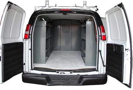Set of 3 Shelving Units for Full Size Van - Contractors Package [VA4513-3]
