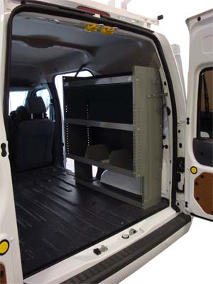 Ford Transit Connect Shelving Space, Ford Transit Connect Shelving Packages
